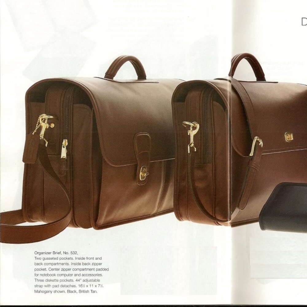 NEW, Vintage Coach, Organizer Brief - Picture 15 of 16
